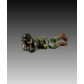 GWA21B Pte Percy Beardsley with gas mask GWA21B Pte Percy Beardsley with gas mask